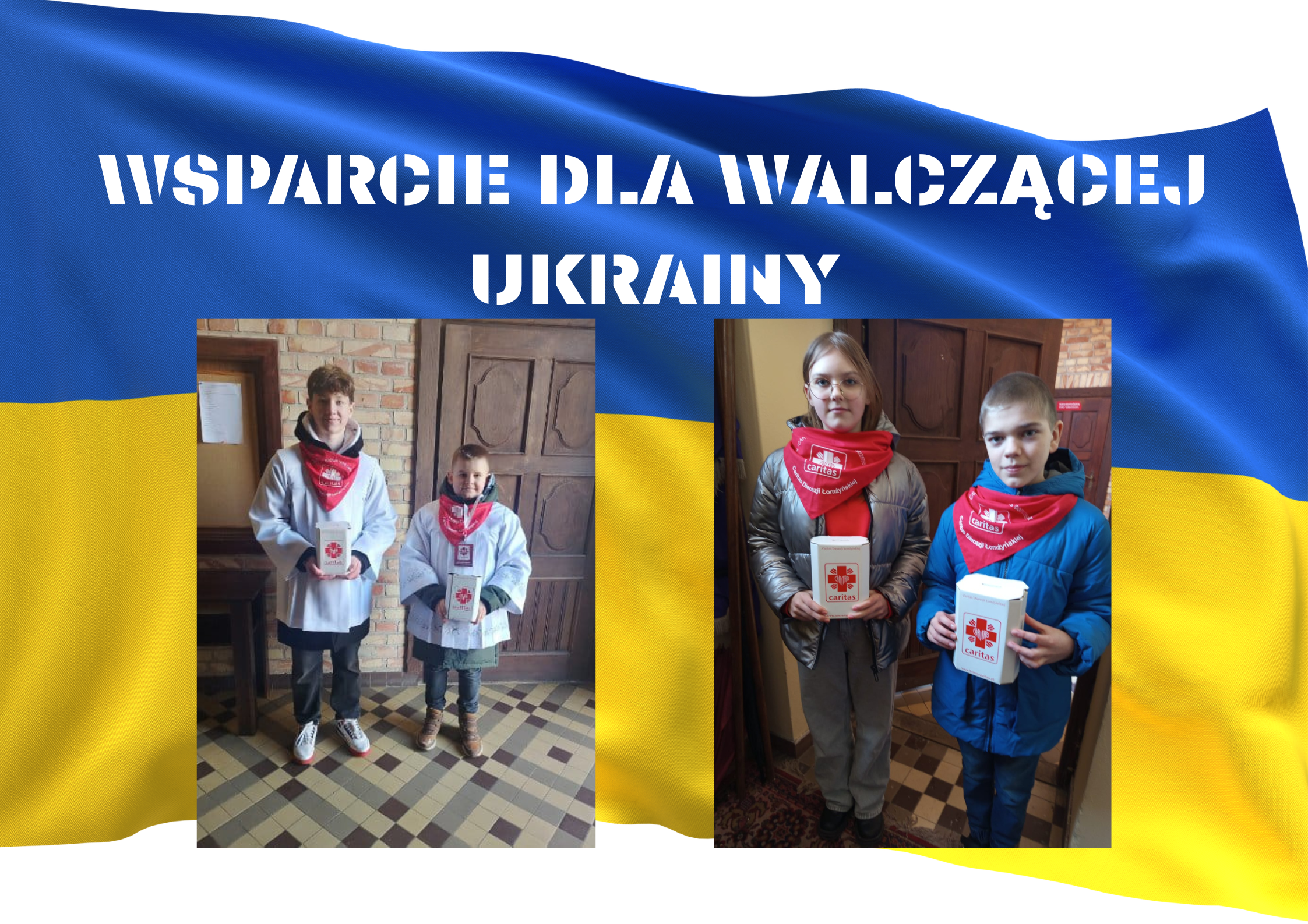 WSPARCIE DLA WALCZĄCEJ UKRAINY